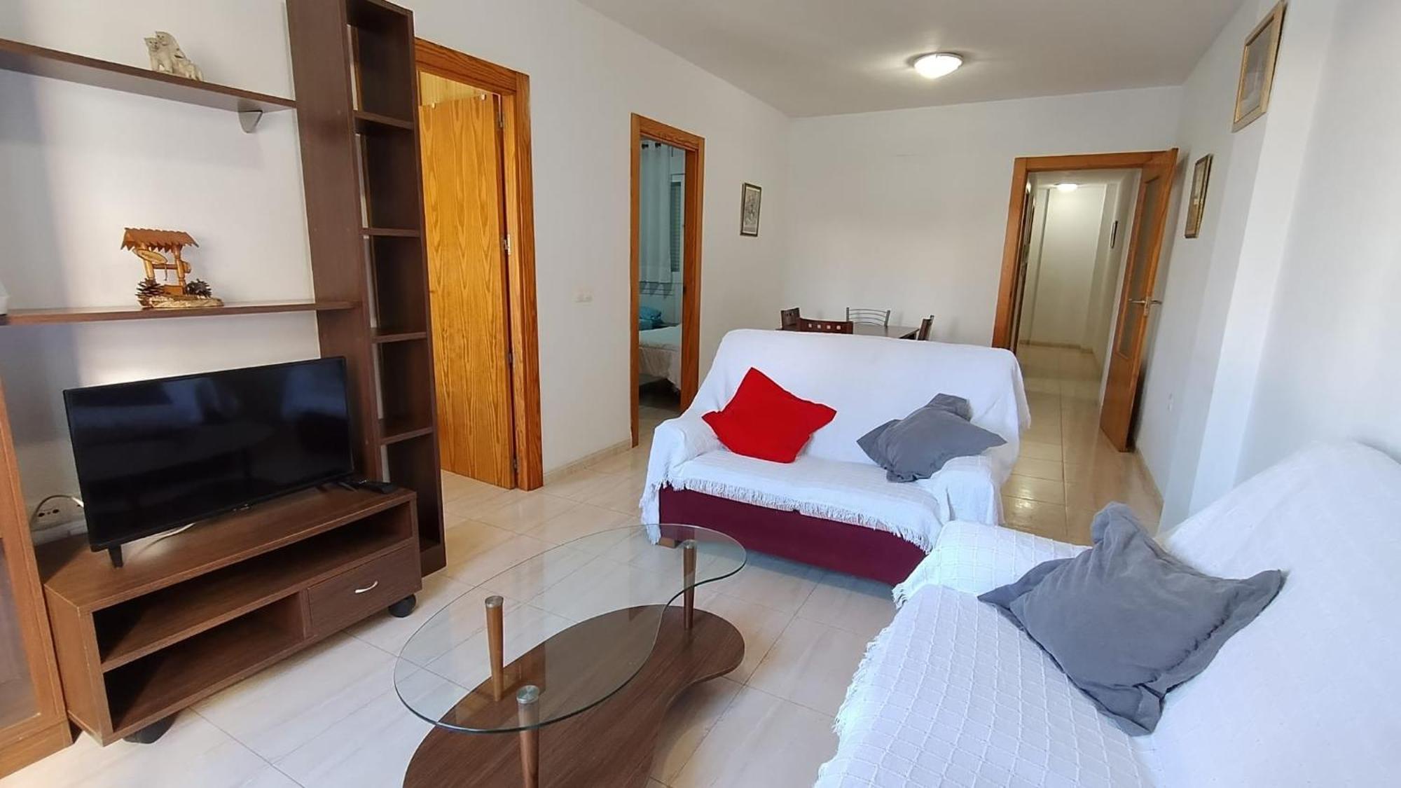 דירות רוקאוטס דה מר Centro Roquetas 5 Minutos De La Playa En Coche Garaje Solo Si Esta Disponible מראה חיצוני תמונה